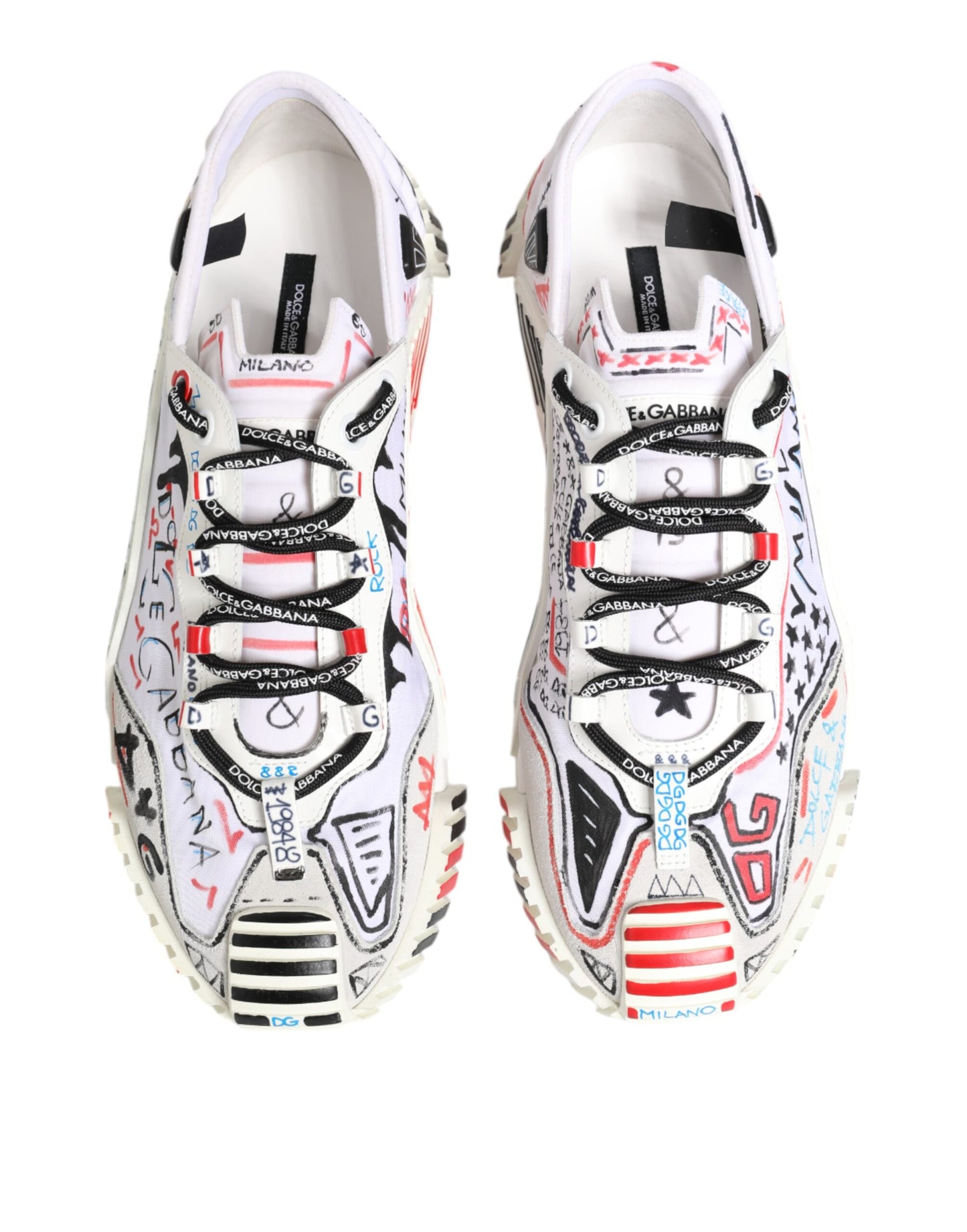 Dolce & Gabbana Multicolor Low Top NS1 Men Sneakers