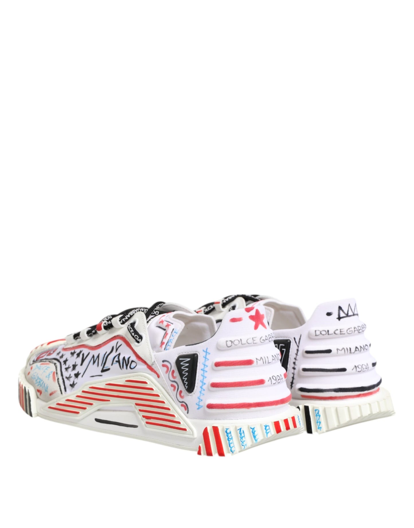 Dolce & Gabbana Multicolor Low Top NS1 Men Sneakers