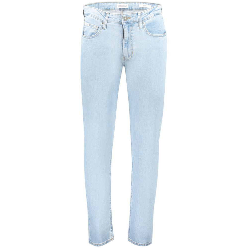 Guess Jeans G14 Slim Blue Cotton Men Jeans