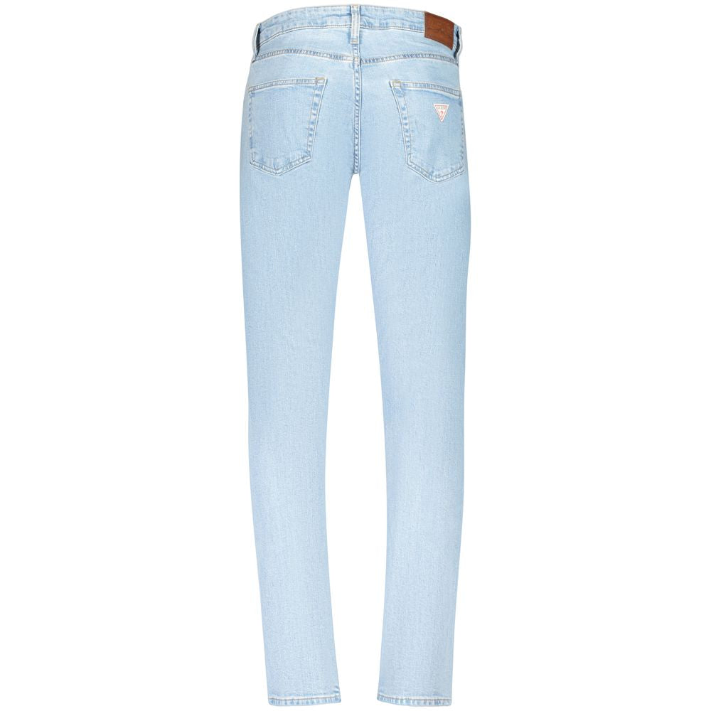 Guess Jeans G14 Slim Blue Cotton Men Jeans