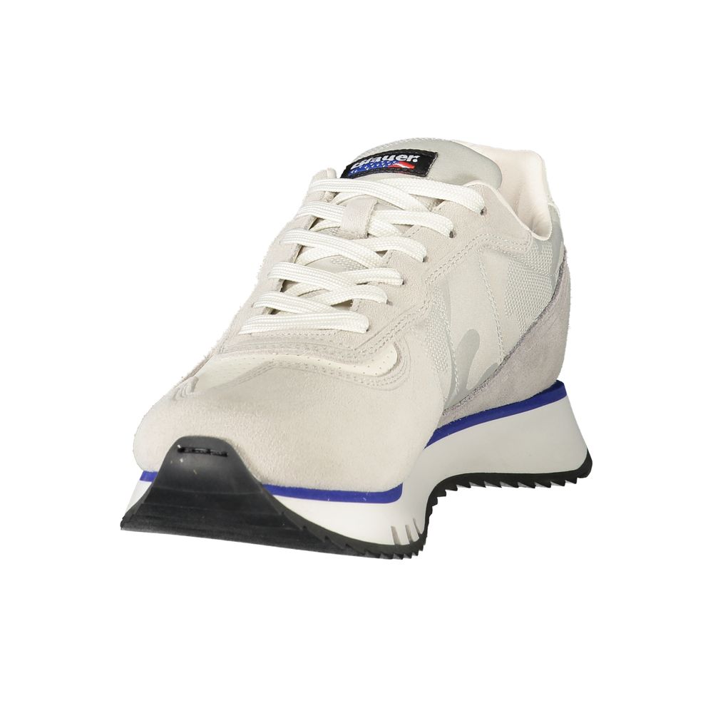 Blauer Gray Leather Men Sneaker