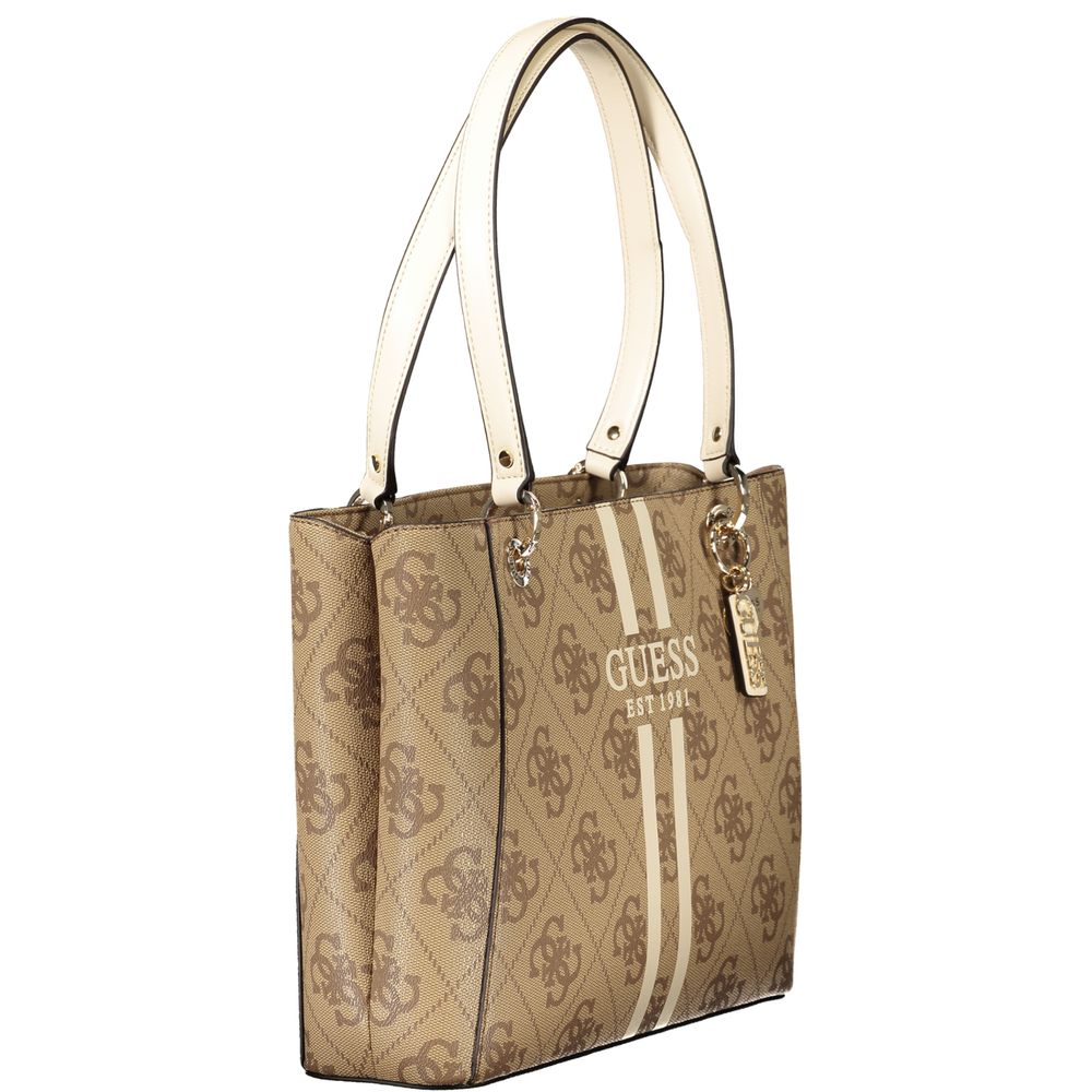 Guess Jeans Noelle II Handbag in Beige