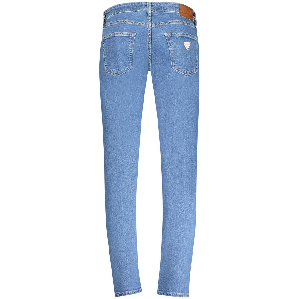 Guess Jeans Blue Cotton Men's Slim Fit Jeans