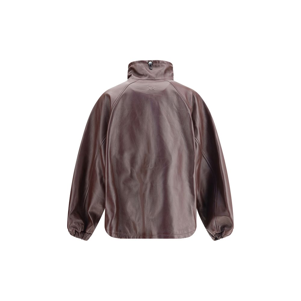 Magda Butrym Oversized Leather Jacket