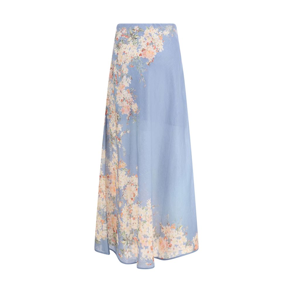 Zimmermann Cascadian Flared Skirt