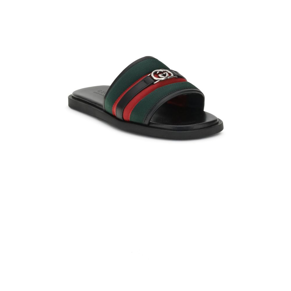Gucci GG Motif Slider Sandals - Iconic Comfort Redefined
