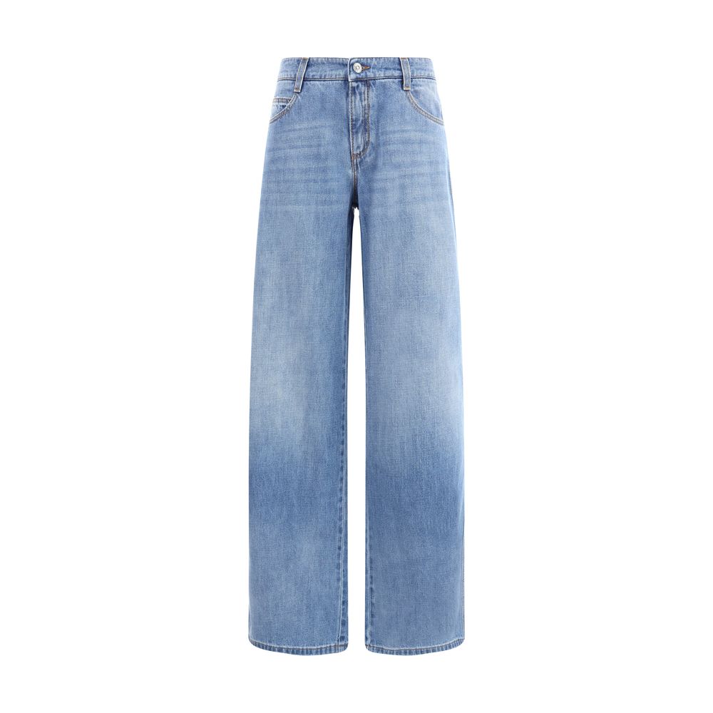 Ermanno Scervino Wide Leg Jeans