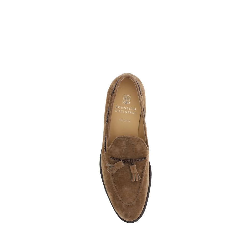Brunello Cucinelli Suede Loafers: Timeless Elegance and Comfort