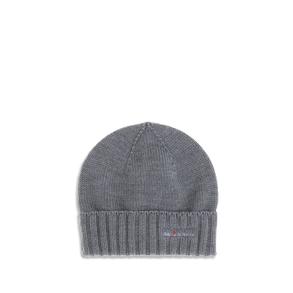 Kiton Wool Beanie Hat