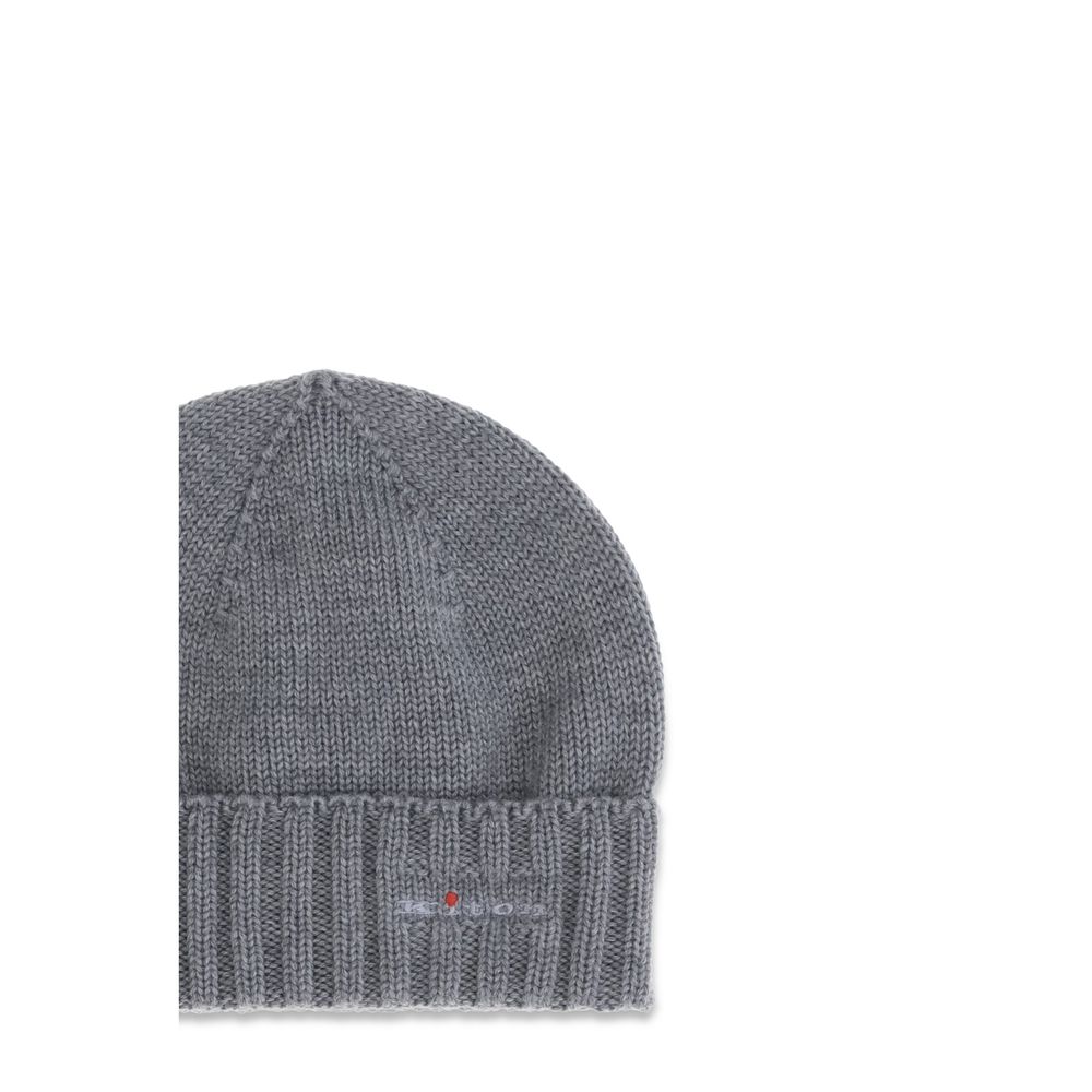 Kiton Wool Beanie Hat