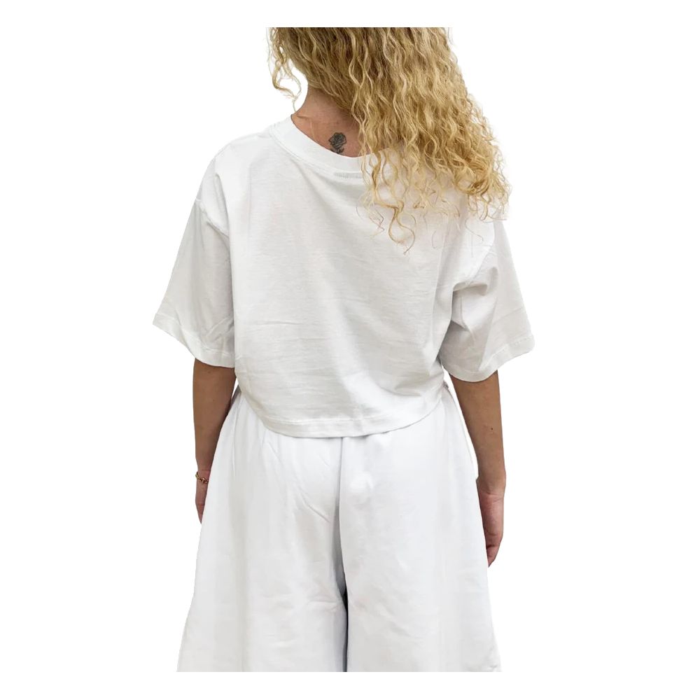 Comme Des Fuckdown White Cotton T-Shirt