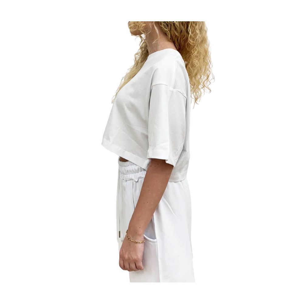 Comme Des Fuckdown White Cotton T-Shirt