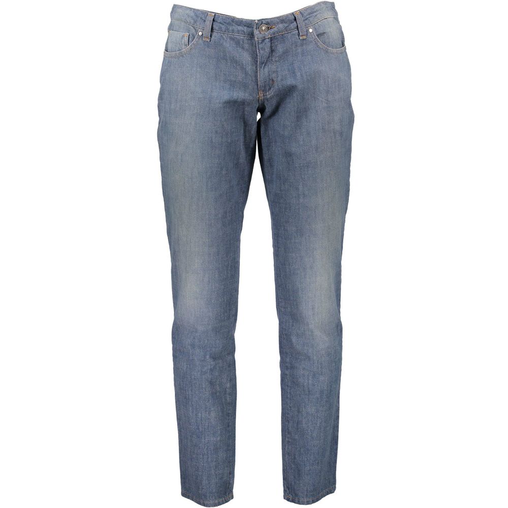 Costume National Blue Cotton Jeans