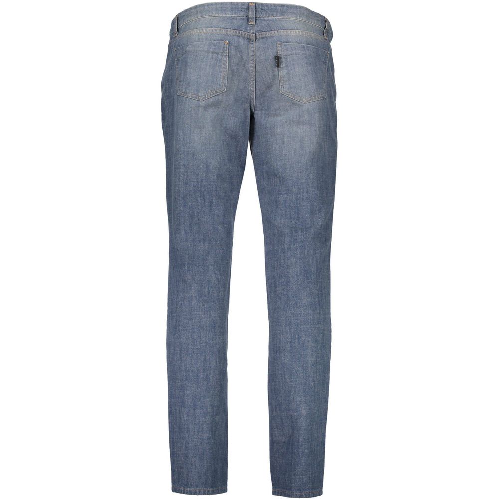 Costume National Blue Cotton Jeans