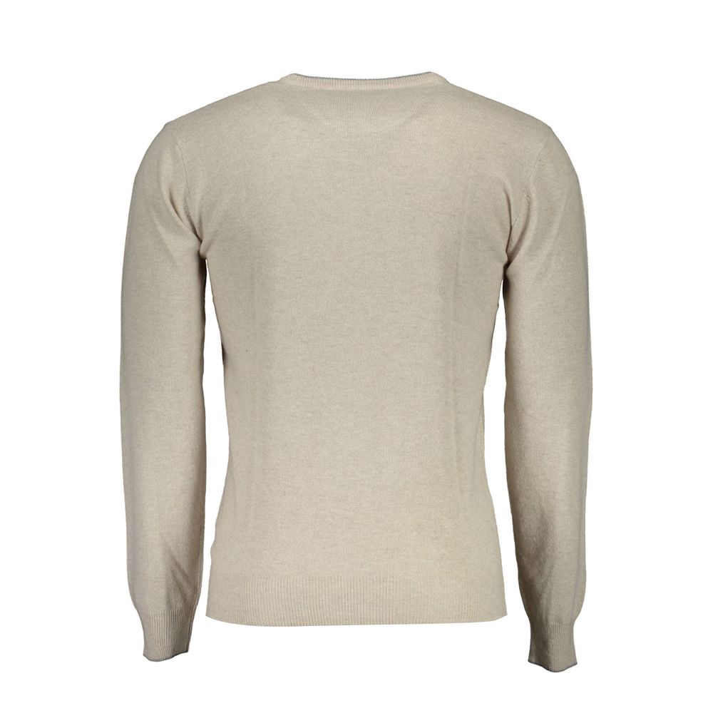 U.S. Polo Assn. Beige Wool Sweater: Classic Comfort Redefined