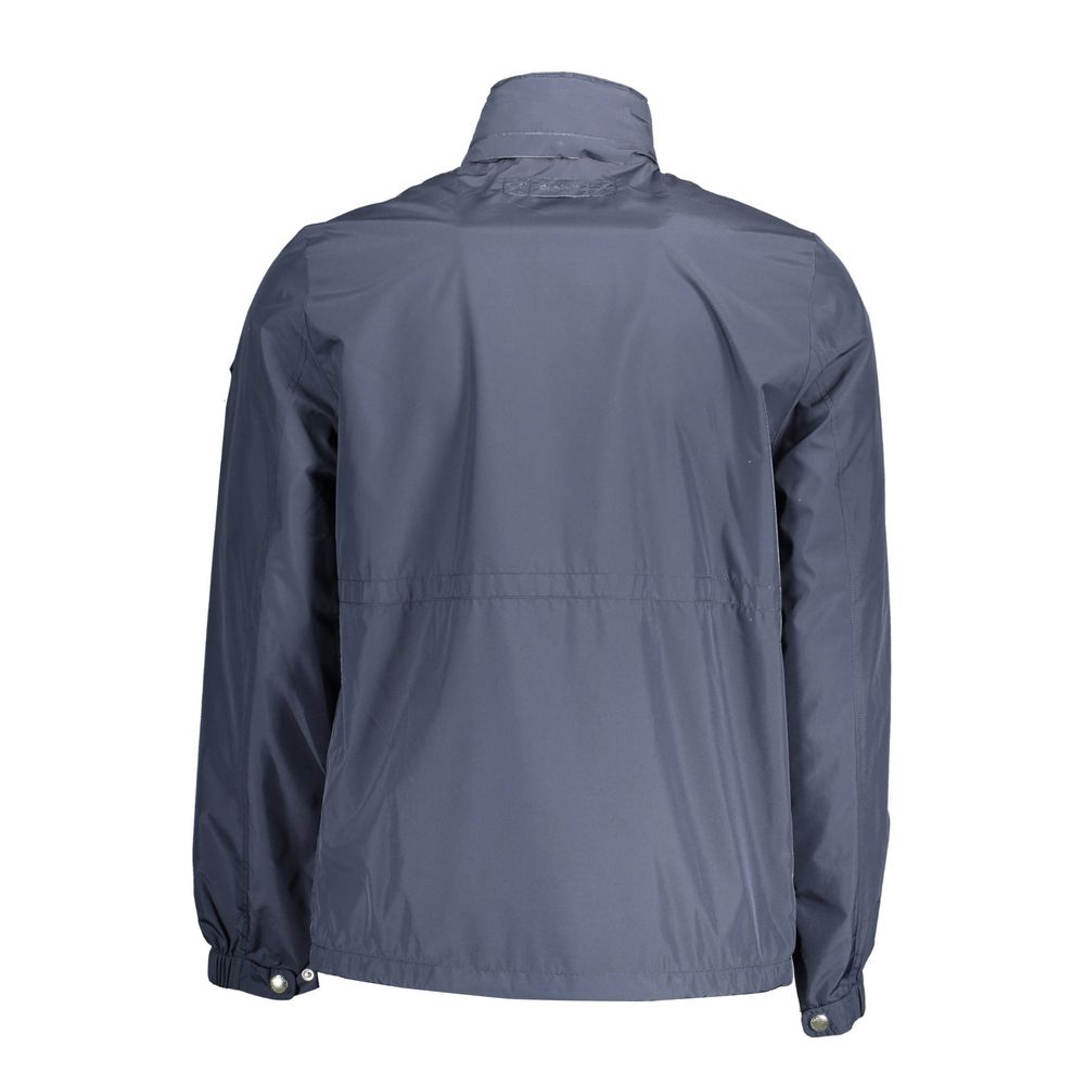 Gant Blue Polyester Jacket - Sustainable Style and Comfort