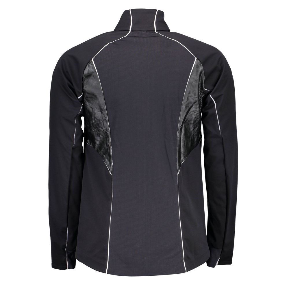 Bjorn Daehlie Black Polyester Jacket - Premium Sports Performance