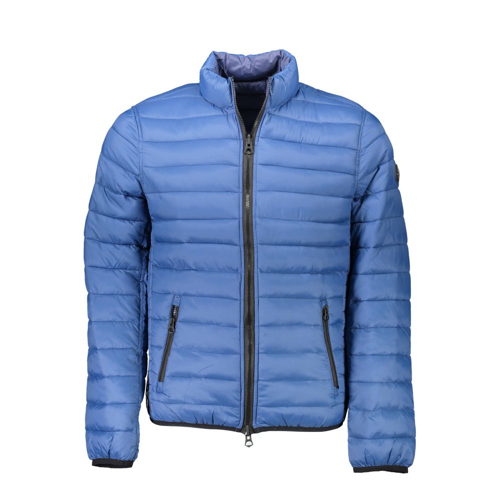U.S. Polo Assn. Blue Nylon Reversible Jacket