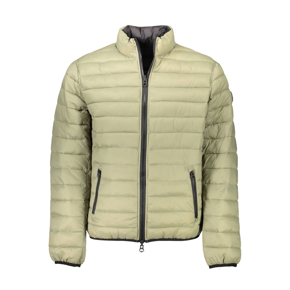 U.S. Polo Assn. Green Nylon Jacket – Reversible Long-Sleeved Style