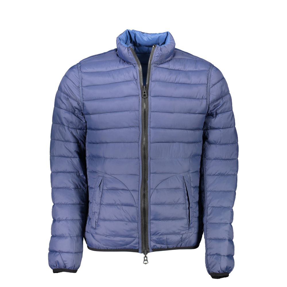 U.S. Polo Assn. Blue Nylon Reversible Jacket