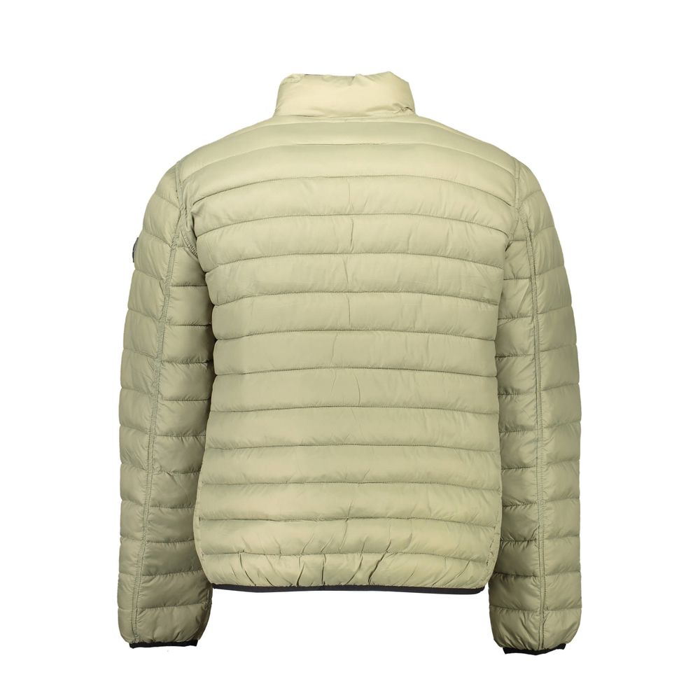 U.S. Polo Assn. Green Nylon Jacket – Reversible Long-Sleeved Style