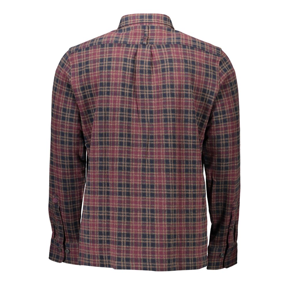 Gant Brown Cotton Shirt with French Collar