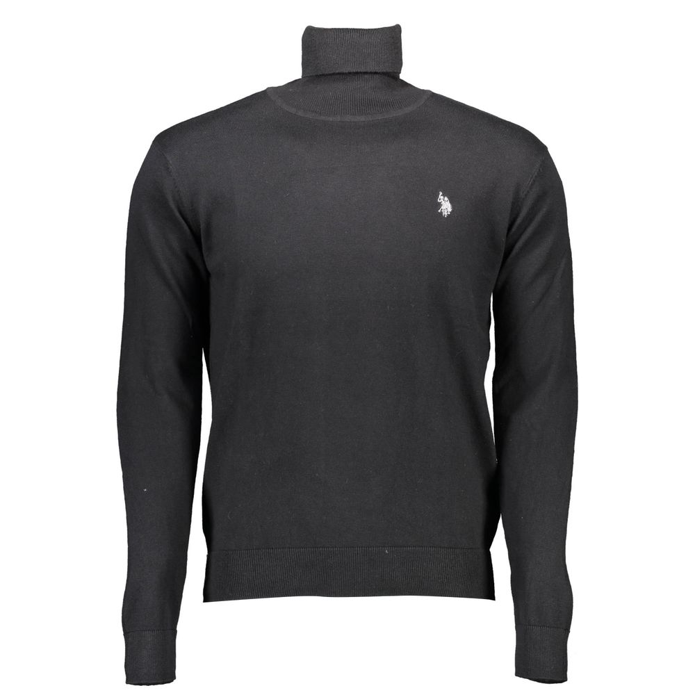 U.S. Polo Assn. Black Cotton Sweater