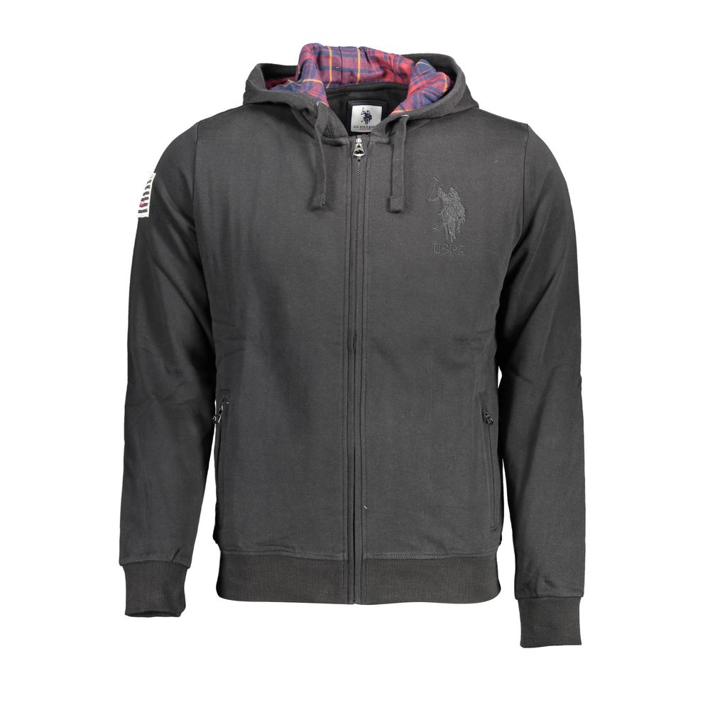 U.S. Polo Assn. Black Cotton Sweater