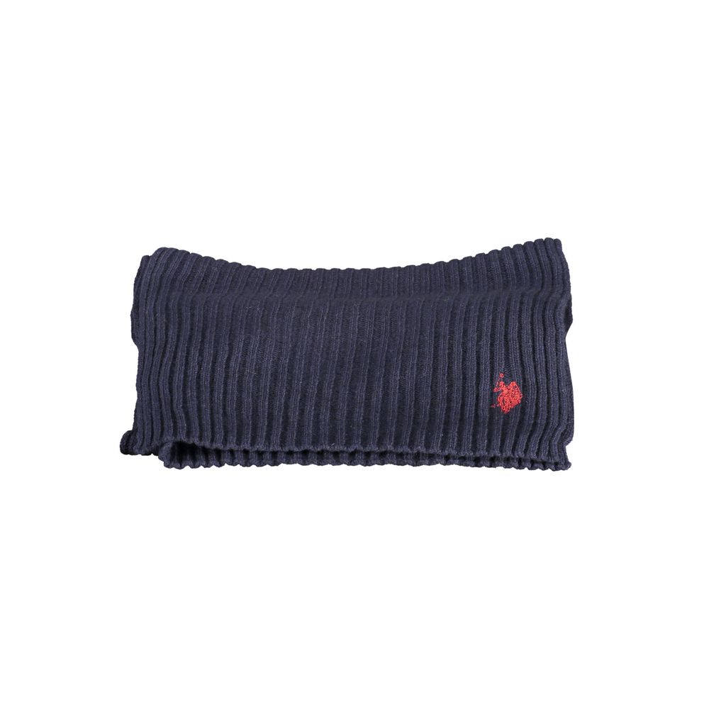 U.S. Polo Assn. Blue Wool Scarf: Timeless Elegance for Every Occasion