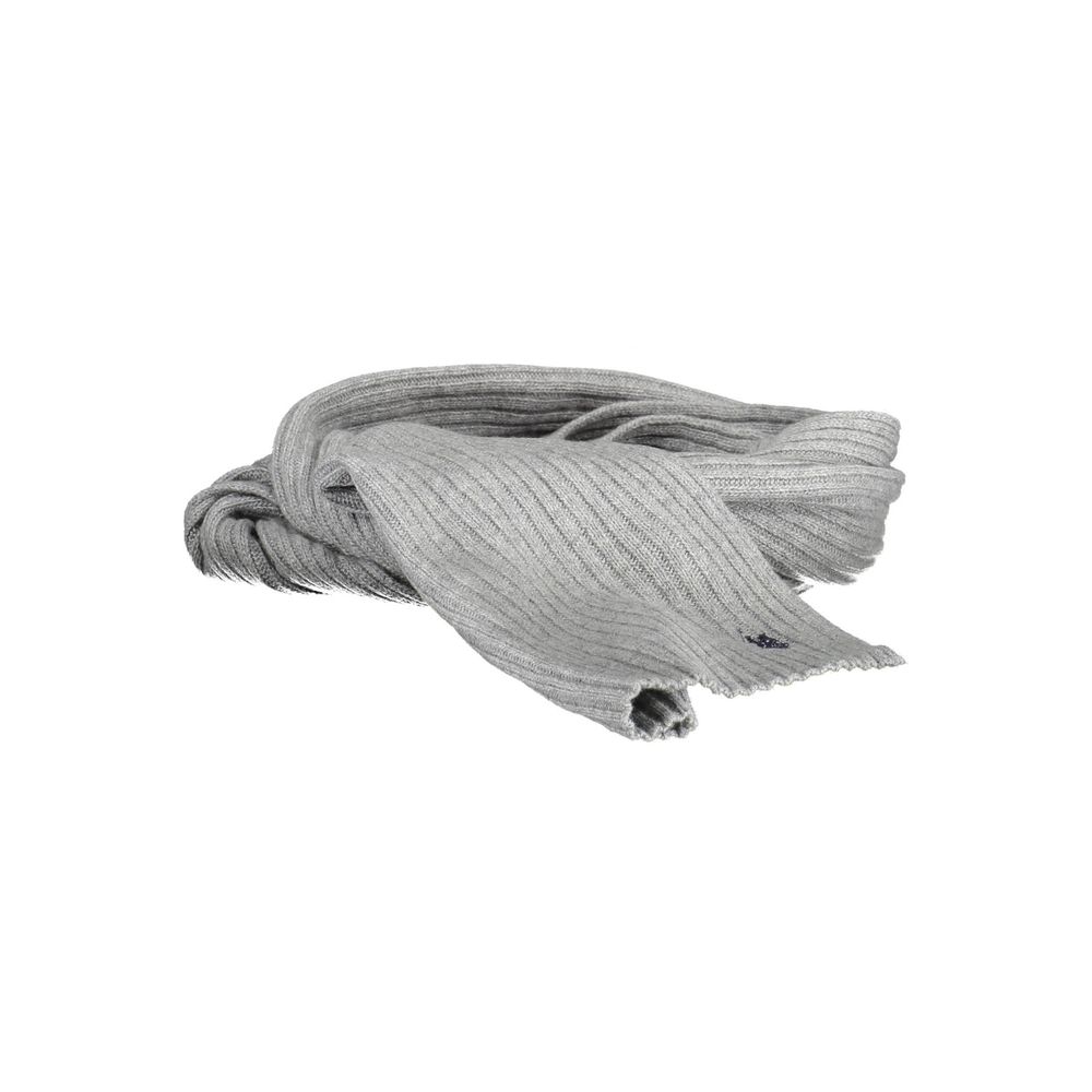 U.S. Polo Assn. Gray Wool Scarf