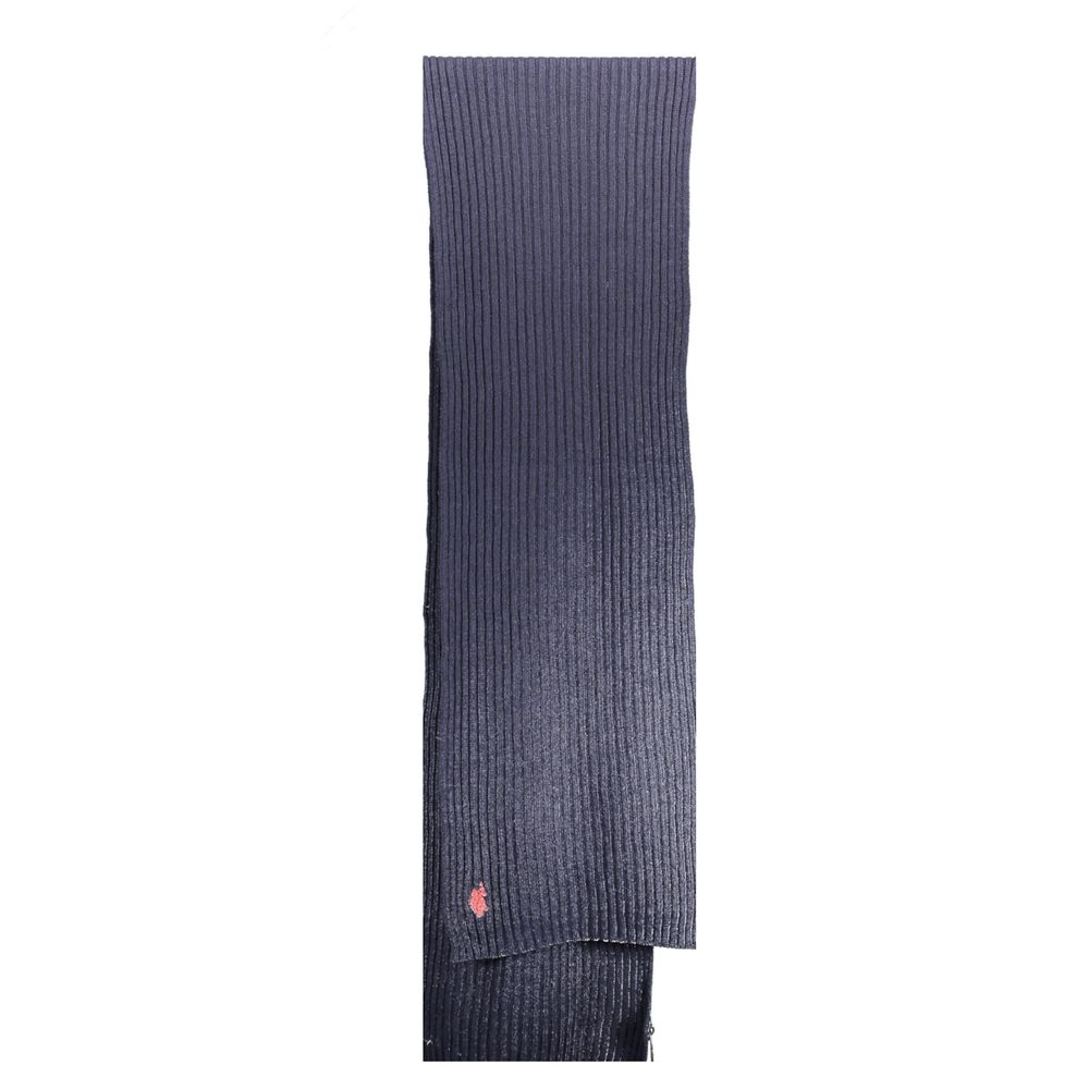 U.S. Polo Assn. Blue Wool Scarf: Timeless Elegance for Every Occasion