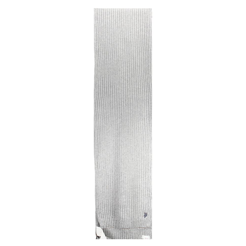 U.S. Polo Assn. Gray Wool Scarf