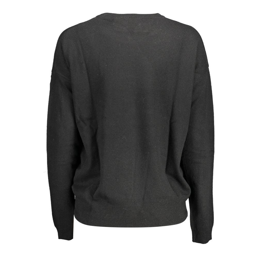 U.S. POLO ASSN. Black Wool Sweater - Timeless Elegance and Comfort