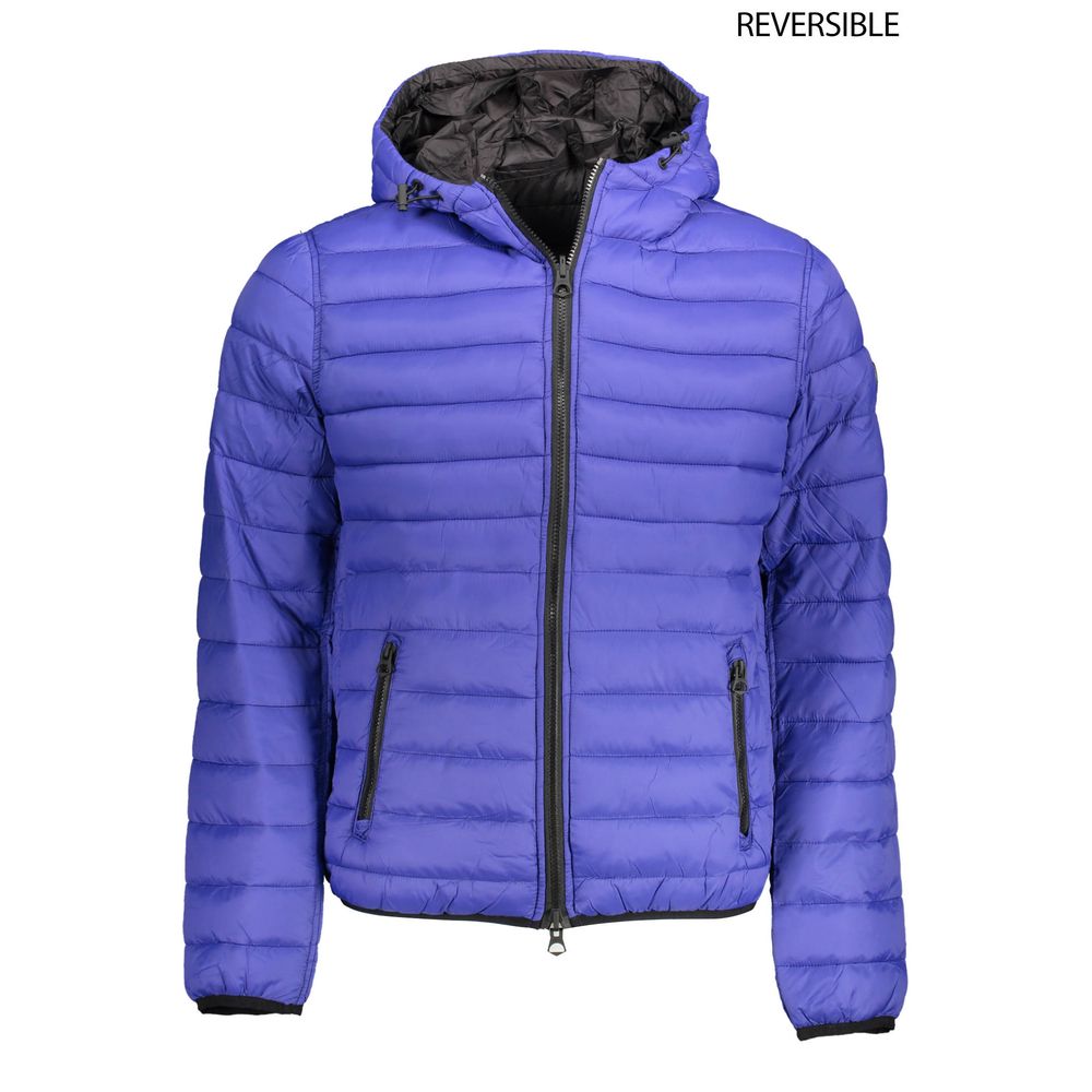 U.S. POLO ASSN. Reversible Blue Nylon Jacket