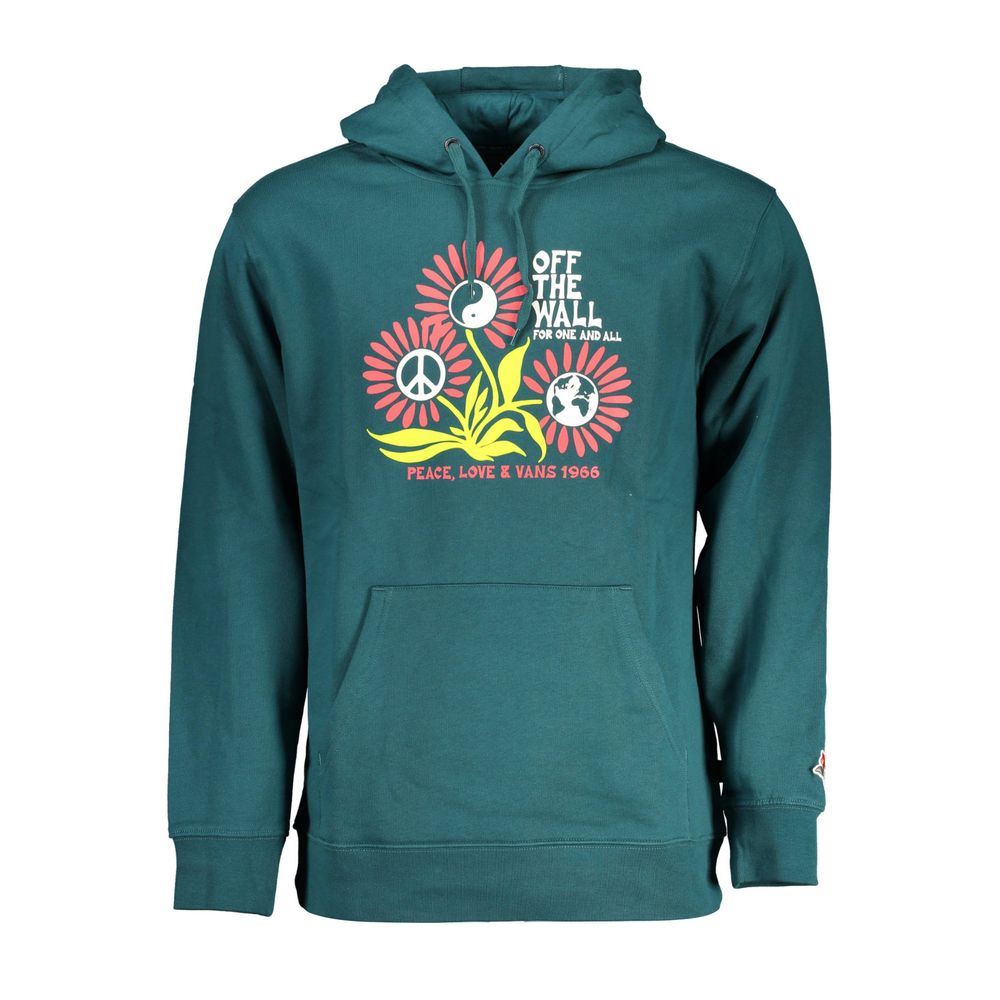Vans Green Cotton Hoodie Sweater