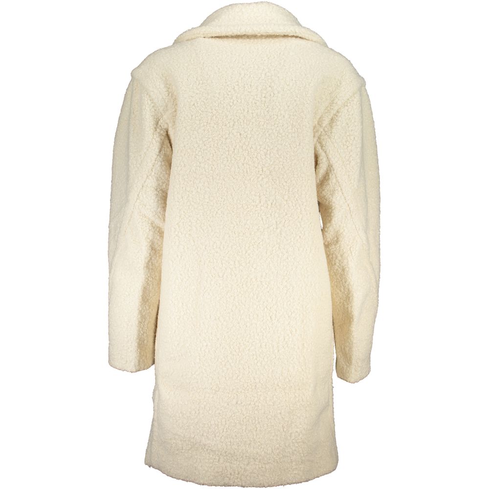 Desigual White Coat: A Statement of Bold Elegance