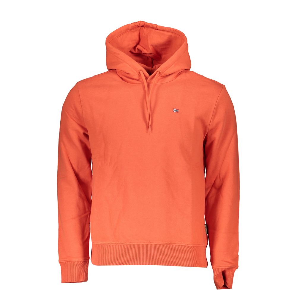 Napapijri Red Cotton Sweater: Adventure-Ready Comfort