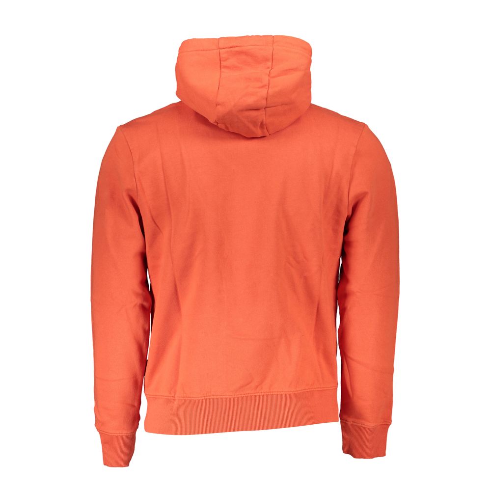 Napapijri Red Cotton Sweater: Adventure-Ready Comfort