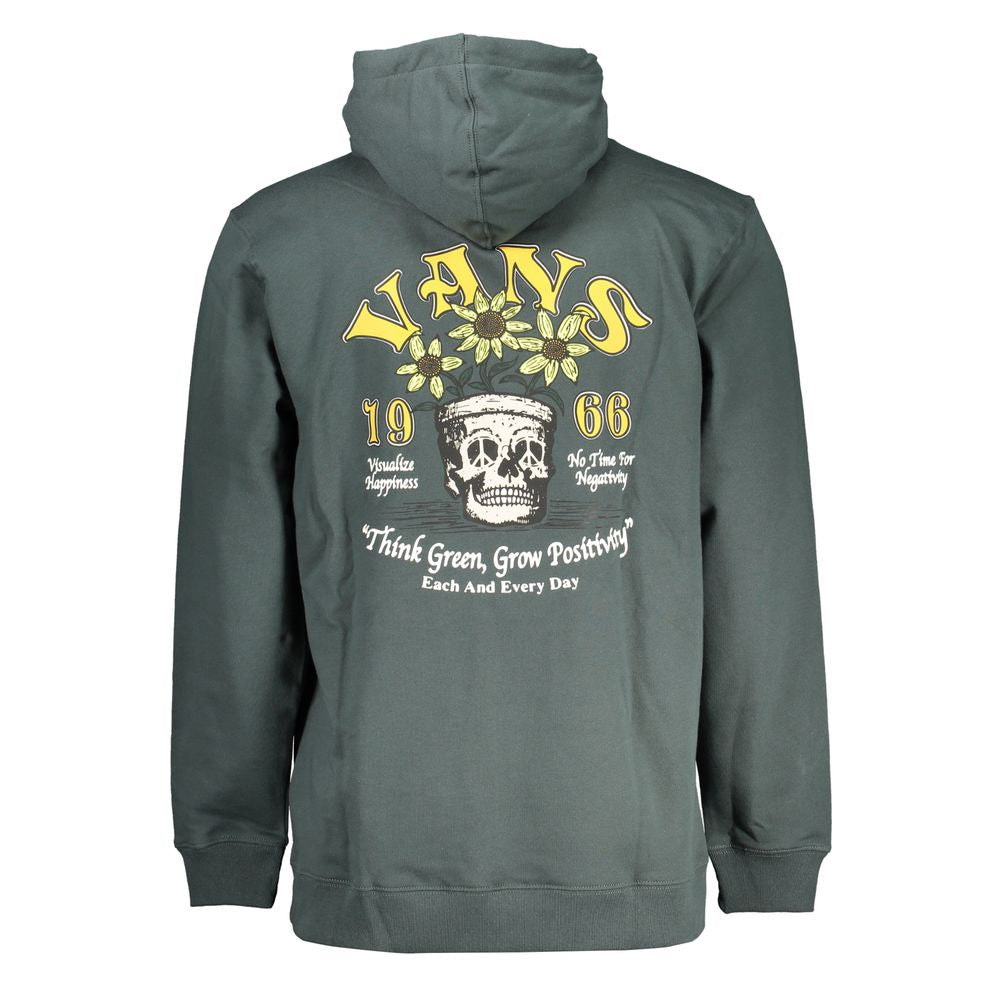 Vans Green Cotton Hoodie Sweatshirt