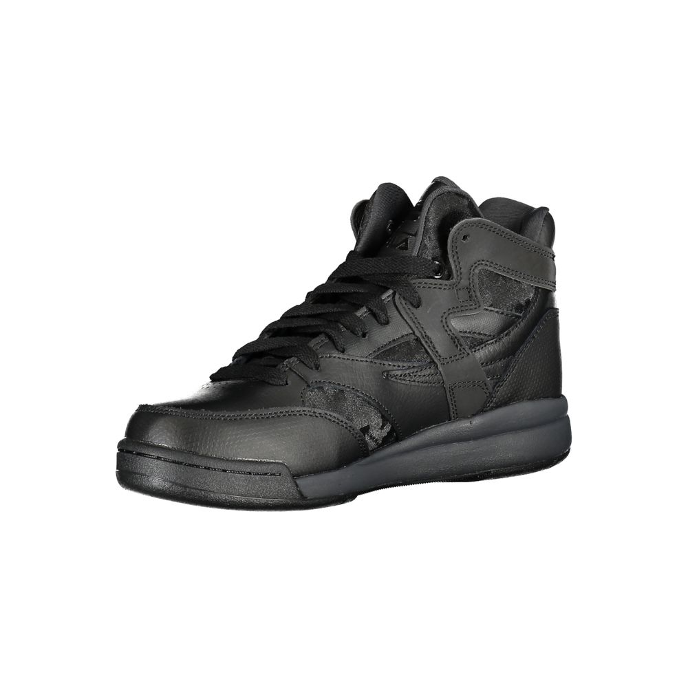 Fila Black Polyester Sneaker - High Sports Footwear