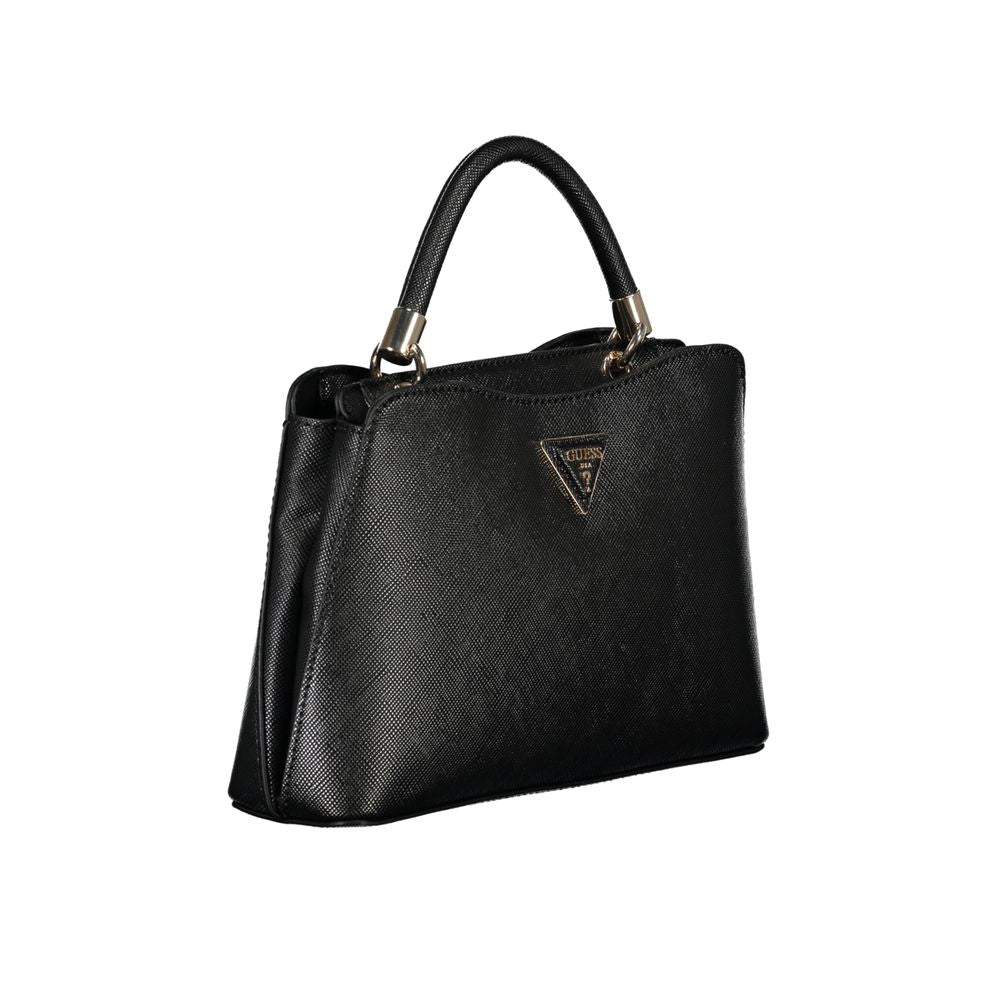 Guess Jeans Black Polyethylene Handbag - Gizele Bag