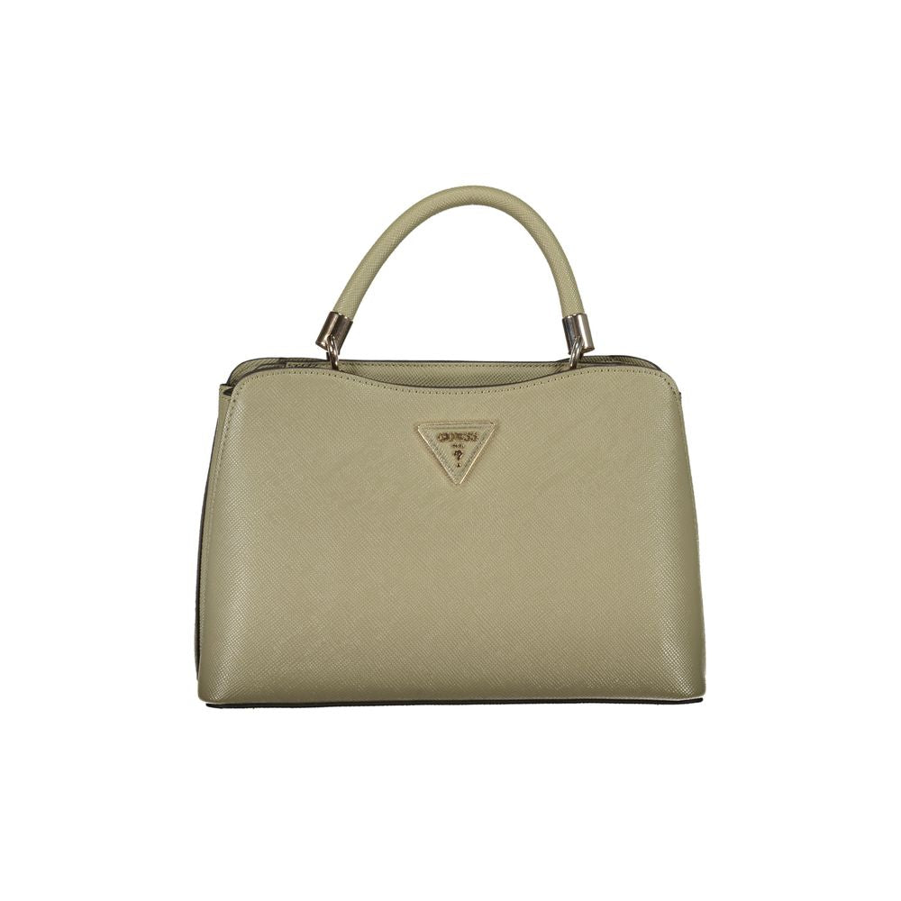 Guess Jeans Green Polyethylene Handbag - Gizele Bag