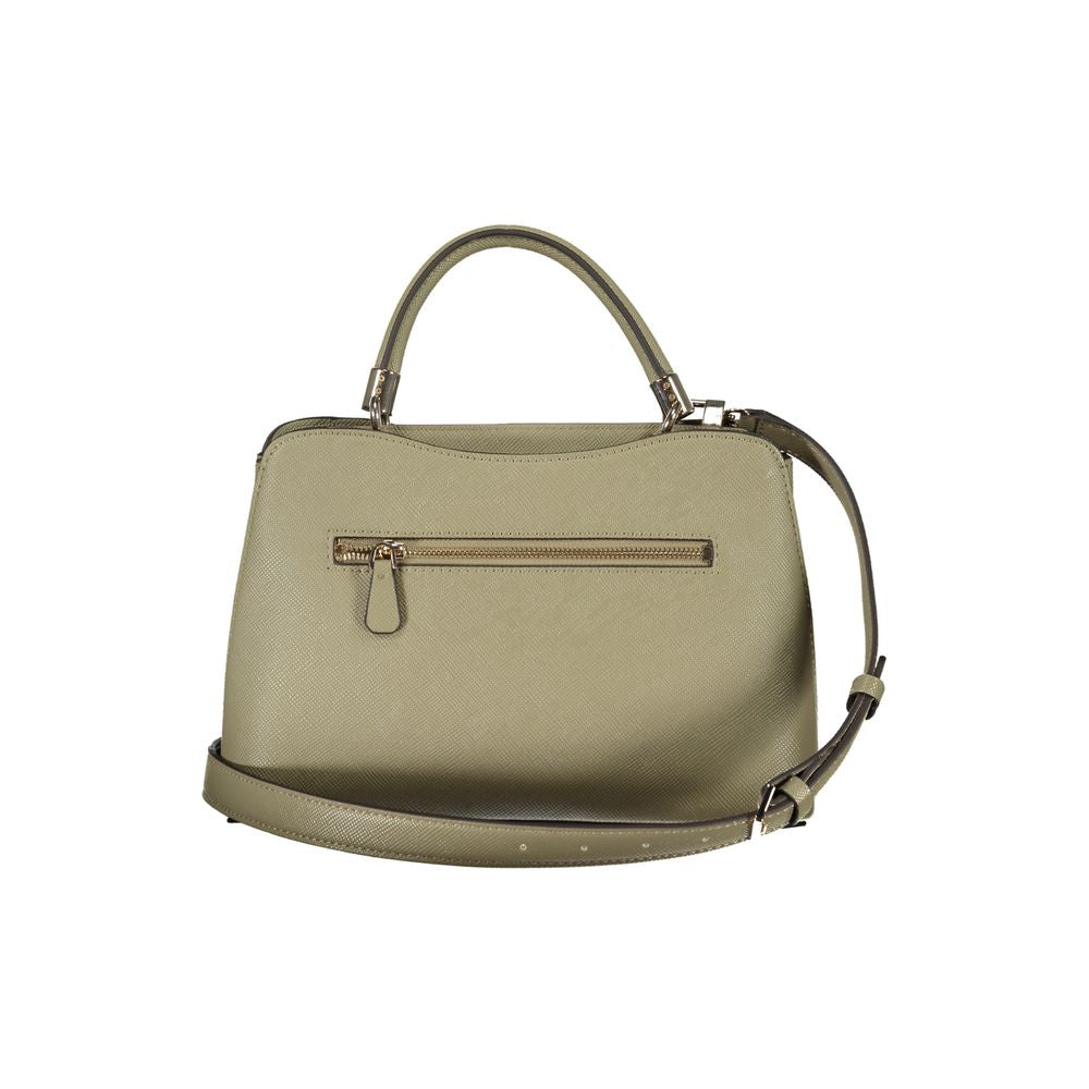 Guess Jeans Green Polyethylene Handbag - Gizele Bag