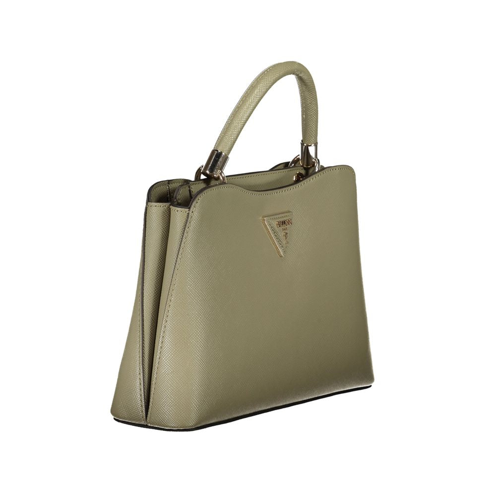 Guess Jeans Green Polyethylene Handbag - Gizele Bag