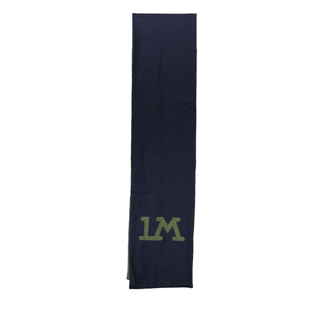 La Martina Green Polyester Scarf - A Touch of Polo Elegance