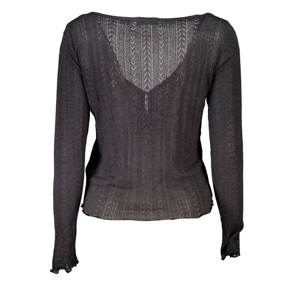 Guess Jeans Gray Viscose Cardigan for Women