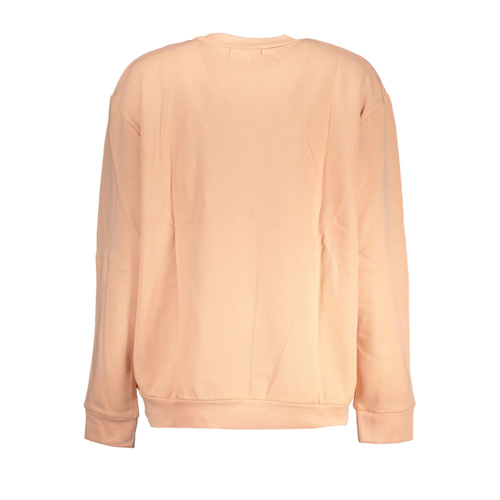 Cavalli Class Pink Cotton Sweater - Bold Streetwear Essential