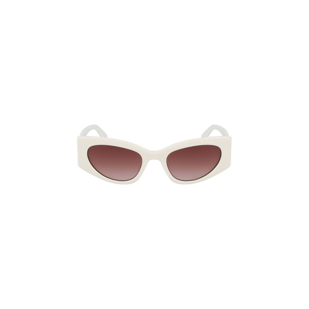 Liu Jo Designer White Acetate Sunglasses