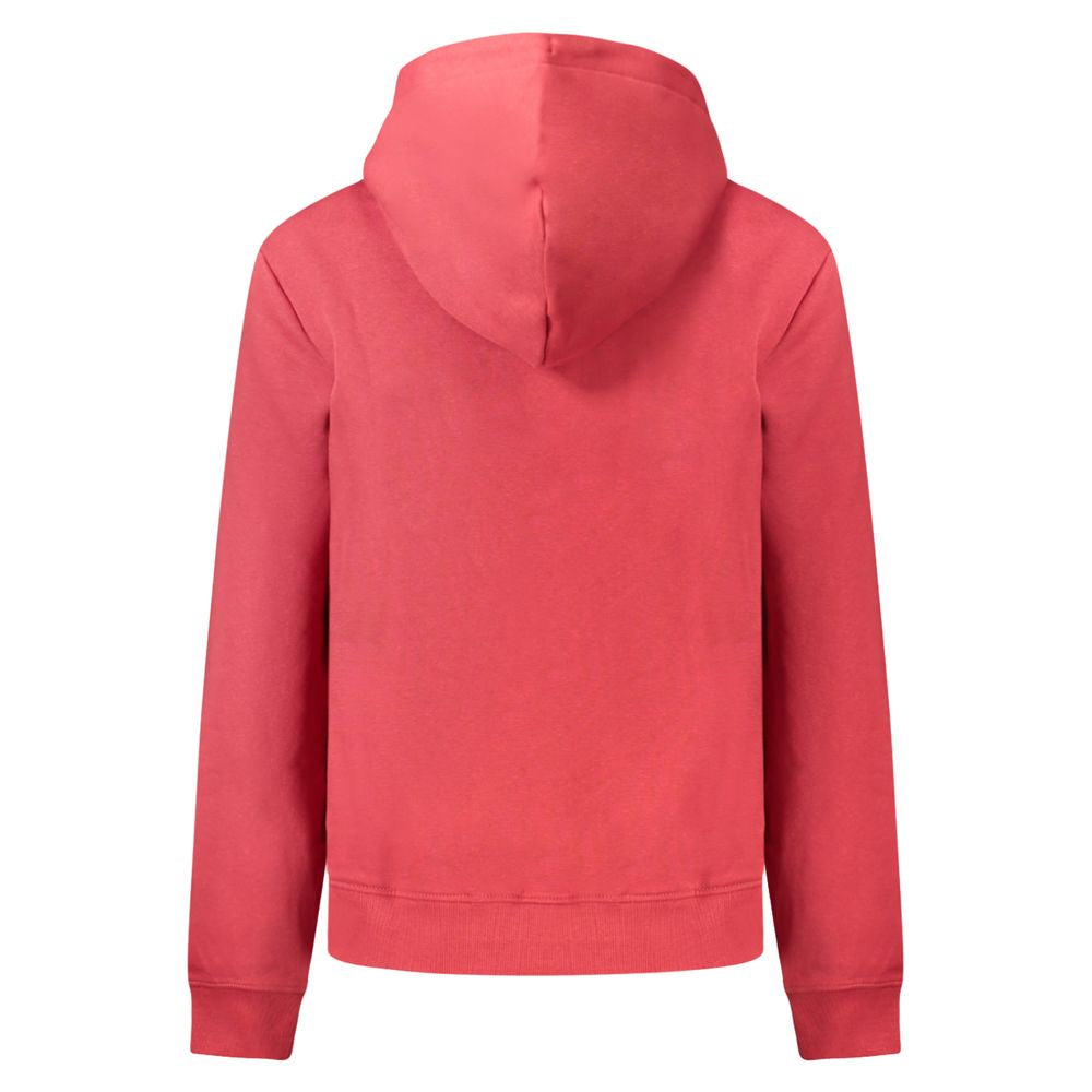 Tommy Hilfiger Red Cotton Hoodie