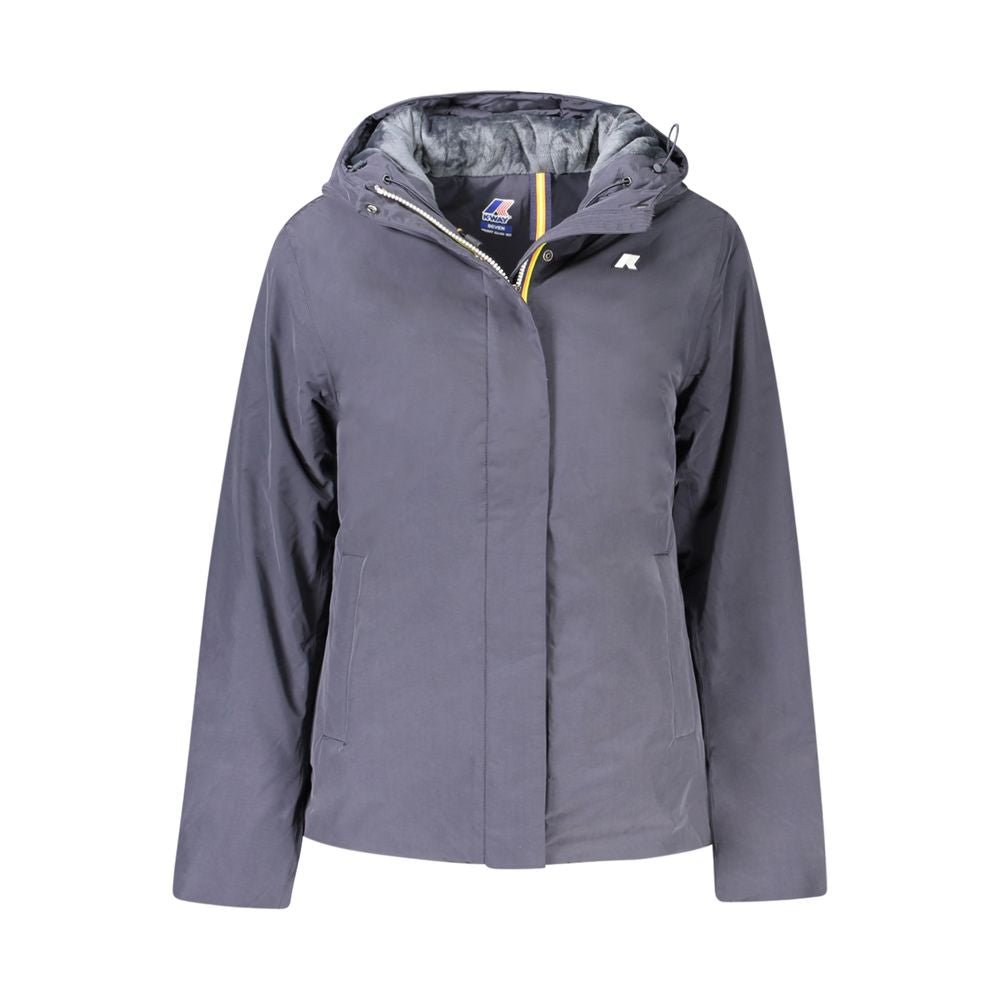 K-Way Blue Polyamide Jacket & Coat